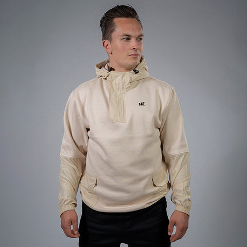 Alpha Tech Hoodie 1.0 (Beige)