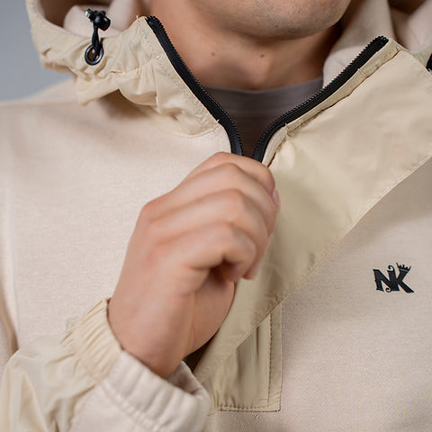 Alpha Tech Hoodie 1.0 (Beige)