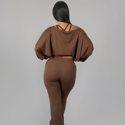 Luxebell - Bell Bottom Leggings Earth