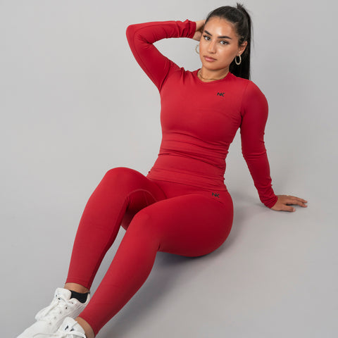 Fusion Velux Fiery Red Leggings