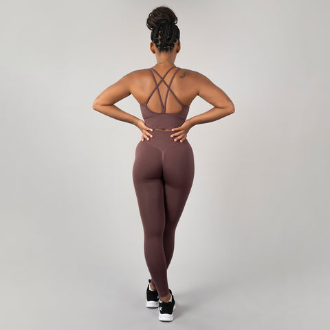 Contessa Essense scrunch Leggings-Blush