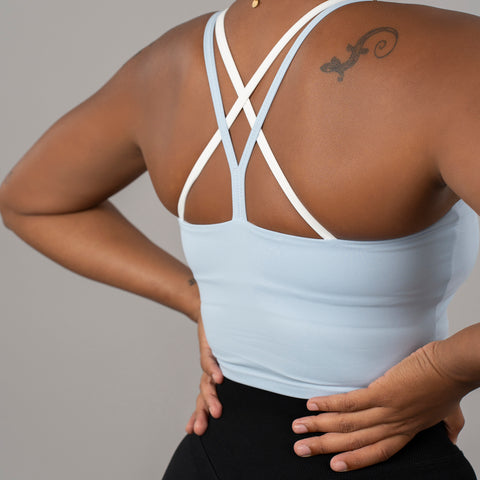 Lush Crop - Light Blue