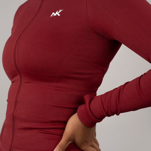 Eternity Jacket-Burgundy