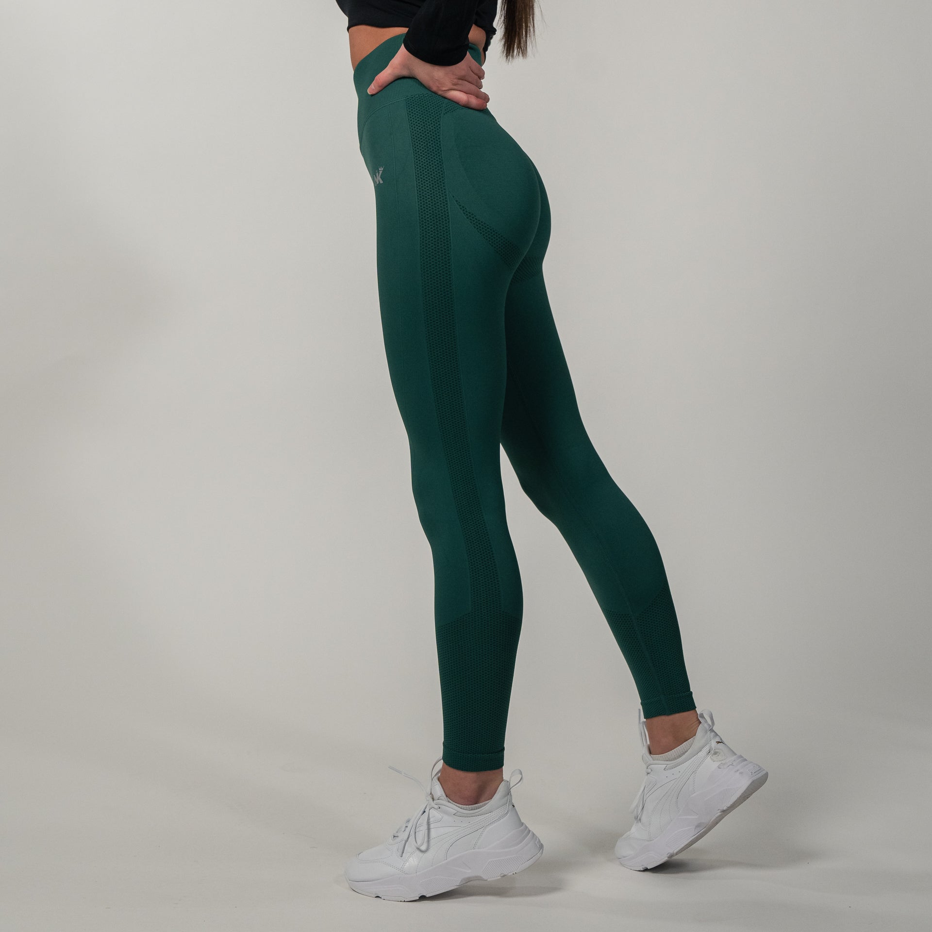 Contessa Pro Scrunch - Green Leggings
