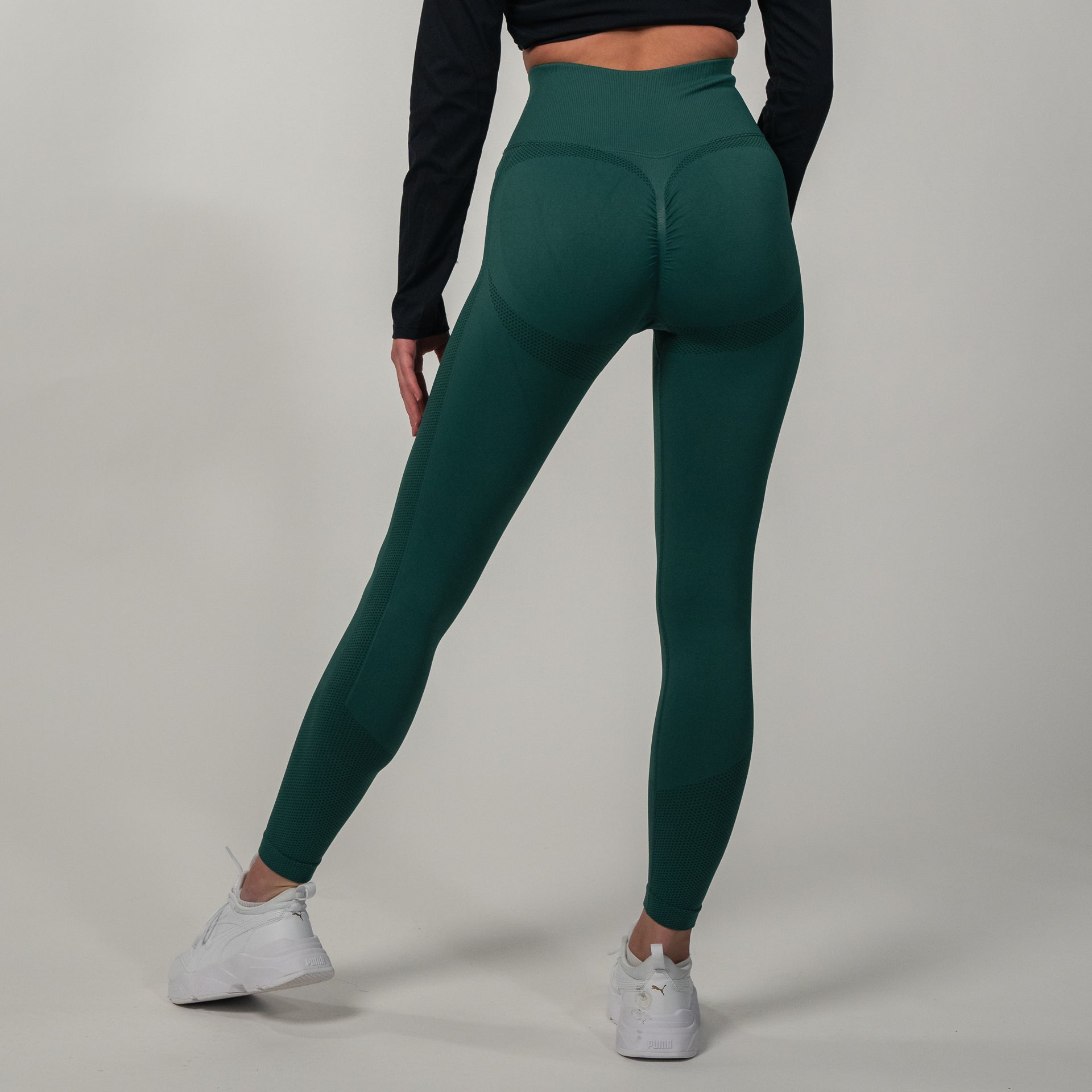 Contessa Pro Scrunch - Green Leggings – NK Sports