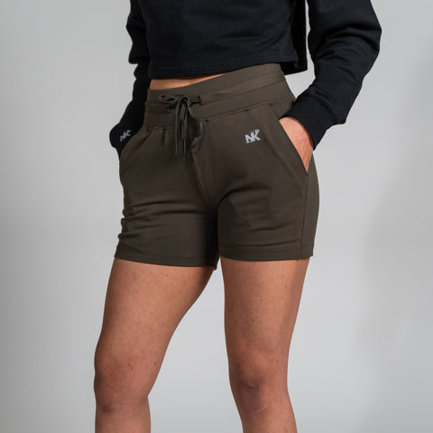 Evolve  - Olive  Shorts